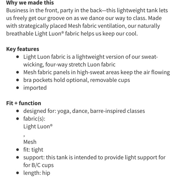 Lululemon Athletica Dance To Yoga Tank - Picture 10 of 10